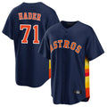H.Astros #71 Josh Hader Player Navy Home Game Qdoa Stitched Jerseys