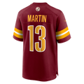 Qdoa W.Commanders #13 Tay Martin Burgundy Team Game Jersey
