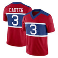NY.Giants #3 Abdul Carter Player Red Century Vapor F.U.S.E. Home Game Qdoa Stitched Jerseys