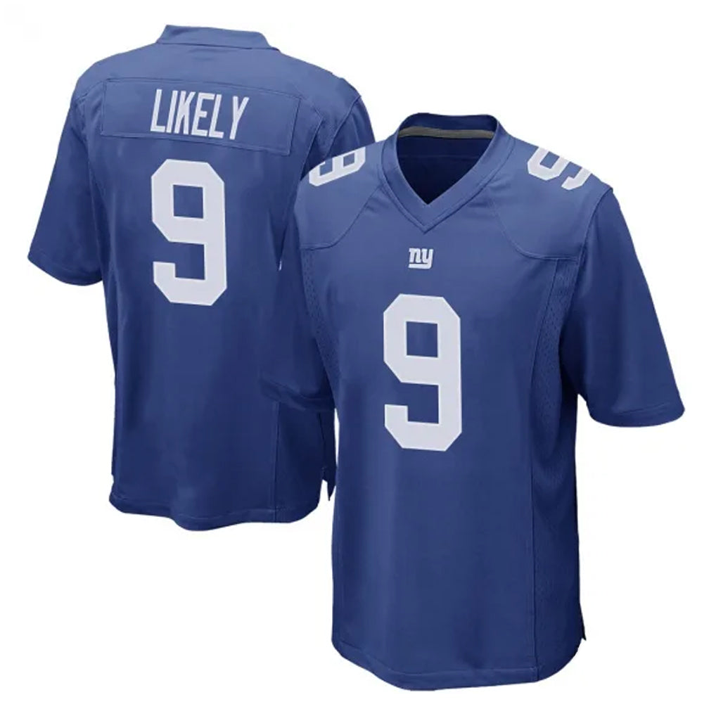 NY.Giants #9 Lsaiah Likely Player Royal Home Game Qdoa Stitched Jerseys