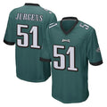 P.Eagles #51 Cam Jurgens Player Team Color Green Home Game Qdoa Stitched Jerseys