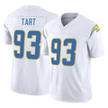 LA.Chargers #93 Teair Tart Player White Limited Vapor F.U.S.E. Home Game Qdoa Stitched Jerseys