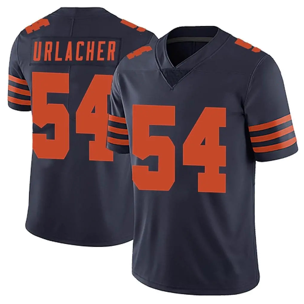 C.Bears #54 Brian Urlacher Player Navy Blue Alternate Vapor Untouchable Limited Qdoa Stitched Jerseys