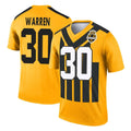 P.Steelers #30 Jaylen Warren Player Gold Legend Limited 1933 Throwback Performance Home Game Qdoa Stitched Jerseys