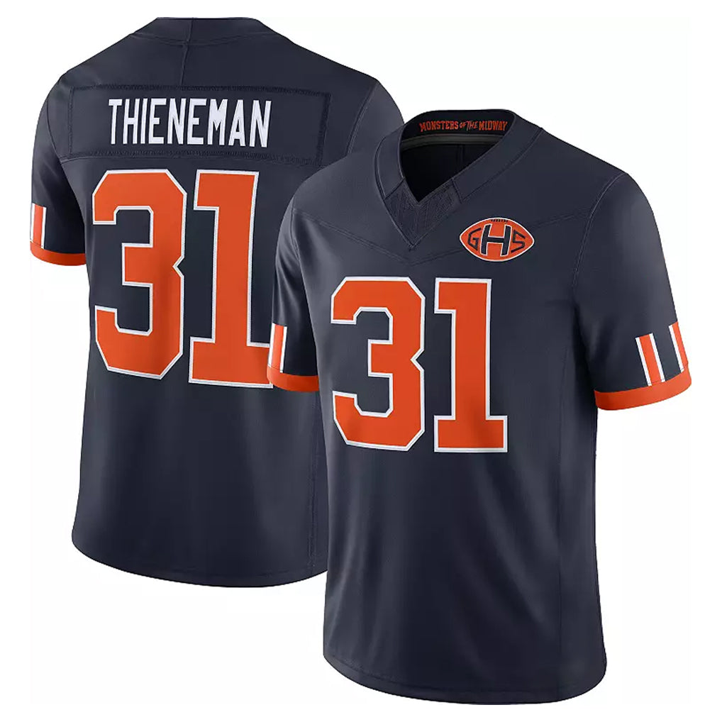 C.Bears #31 Dillon Thieneman Player Navy Limited 2026 Rivalries Collection Home Game Qdoa Stitched Jerseys