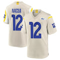 LA.Rams #12 Puka Nacua Player Bone Home Game Qdoa Stitched Jerseys