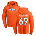 D.Broncos #69 Mike McGlinchey Player Orange Pullover Hoodie Limited Qdoa Stitched Jerseys