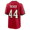Qdoa TB.Buccaneers #44 Sean Tucker Red Game Jersey