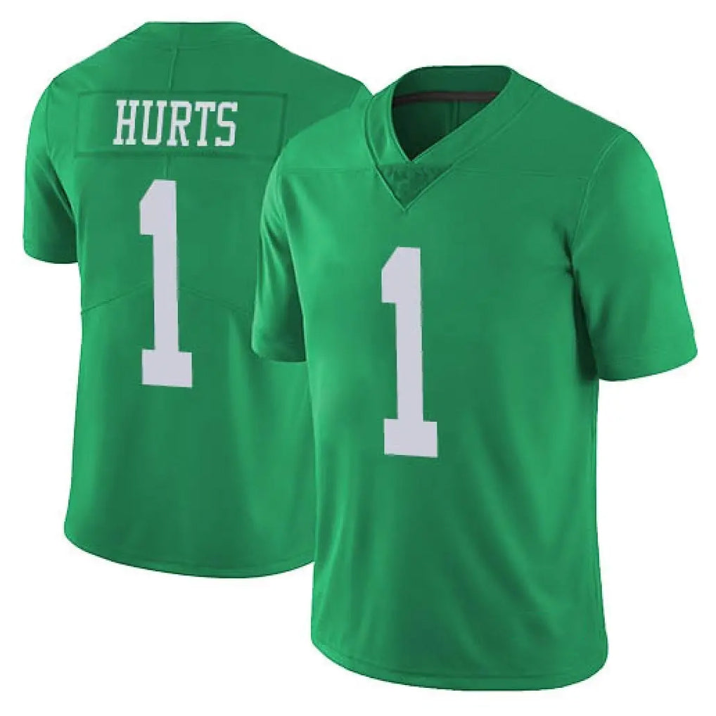 P.Eagles #1 Jalen Hurts Player Green Limited Vapor Untouchable Home Game Qdoa Stitched Jerseys