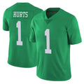 P.Eagles #1 Jalen Hurts Player Green Limited Vapor Untouchable Home Game Qdoa Stitched Jerseys