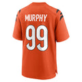 C.Bengals #99 Myles Murphy Player Orange Home Game Qdoa Stitched Jerseys