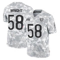 C.Bears #58 Darnell Wright Player Arctic Camo Salute to Service Limited Qdoa Stitched Jerseys