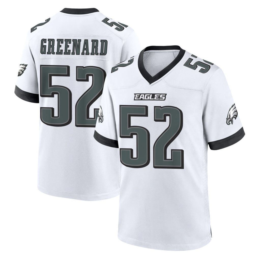 P.Eagles #52 Jonathan Greenard Player White Game Home Qdoa Stitched Jerseys
