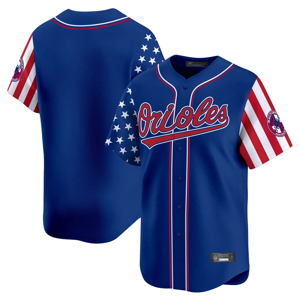 B.Orioles ## Orioles Blank Player Royal Independence Day Vapor Premier Limited Home Game Qdoa Stitched Jerseys