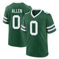 NY.Jets #0 Braelon Allen Player Green Legacy Home Game Qdoa Stitched Jerseys