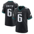 P.Eagles #6 DeVonta Smith Player Black Game Home Qdoa Stitched Jerseys
