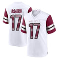 W.Commanders #17 Terry Mclaurin Player White Game Home Qdoa Stitched Jerseys