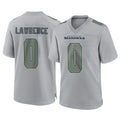 S.Seahawks #0 DeMarcus Lawrence Player Gray Atmosphere Fashion Home Game Qdoa Stitched Jerseys