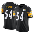 P.Steelers #54 Zach Frazier Player Black Limited Vapor F.U.S.E. Home Game Qdoa Stitched Jerseys