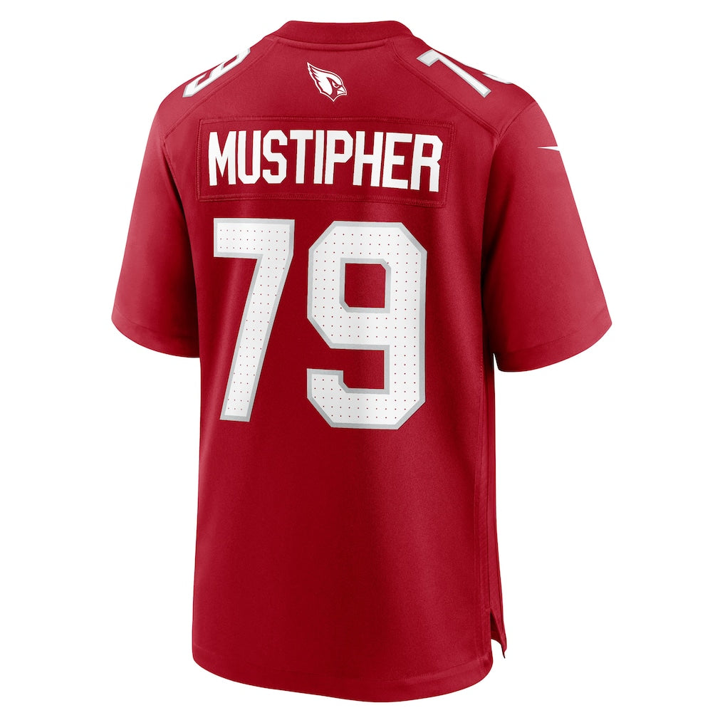 Qdoa A.Cardinals #79 PJ Mustipher Cardinal Team Game Jersey