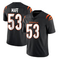 C.Bengals #53 Boye Mafe Player Black Vapor Untouchable Limited Home Game Qdoa Stitched Jerseys