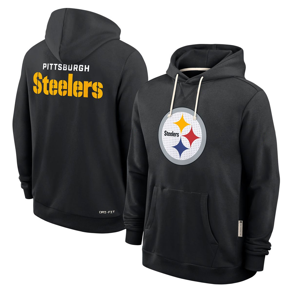 P.Steelers ## Steelers Blank Player Black LOGO Pullover Hoodies Limited Qdoa Stitched Jerseys