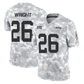 NY.Jets #26 Nahshon Wright Player Arctic Camo Salute to Service Limited Game Qdoa Stitched Jerseys