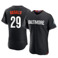 B.Orioles #29 Samuel Basallo Player Black City Connect Limited Elite Home Game Qdoa Stitched Jerseys