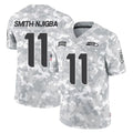 S.Seahawks #11 Jaxon Smith-Njigba Player Arctic Camo Limited Salute To Service Home Game Qdoa Stitched Jerseys