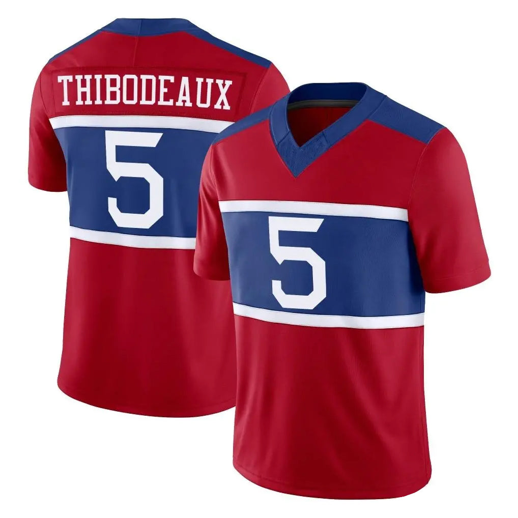 NY.Giants #5 Kayvon Thibodeaux Player Red Century Vapor F.U.S.E. Home Game Qdoa Stitched Jerseys