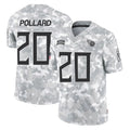 T.Titans #20 Tony Pollard Player Arctic Camo Limited Salute to Service Home Game Qdoa Stitched Jerseys