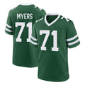 NY.Jets #71 Josh Myers Player Green Legacy Home Game Qdoa Stitched Jerseys