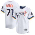 H.Astros #71 Josh Hader Player White City Connect Limited Home Qdoa Stitched Jerseys