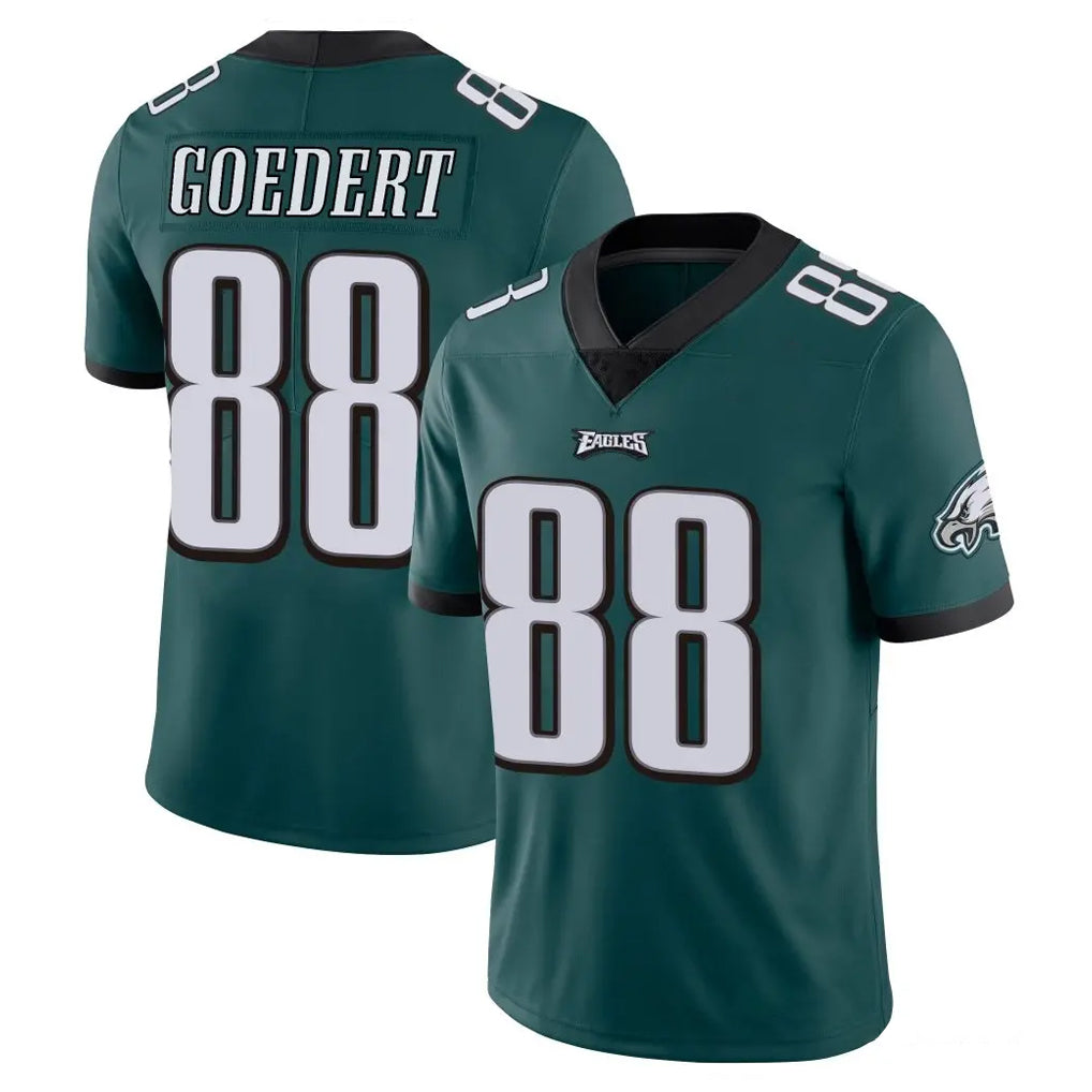 P.Eagles #88 Dallas Goedert Player Team Color Green Vapor Untouchable Home Game Qdoa Stitched Jerseys