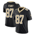 NO.Saints #87 Noah Fant Player Black Limited Vapor Untouchable Home Game Qdoa Stitched Jerseys