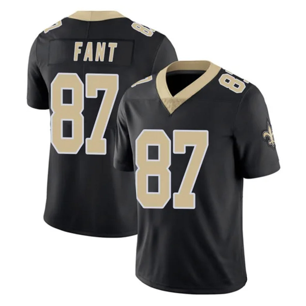 NO.Saints #87 Noah Fant Player Black Limited Vapor Untouchable Home Game Qdoa Stitched Jerseys