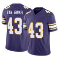 M.Vikings #43 Andrew Van Ginkel Player Purple Limited Classic Vapor F.U.S.E. Home Game Qdoa Stitched Jerseys