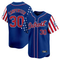 D.Tigers #30 Kerry Carpenter Player Royal Independence Day Vapor Premier Limited Qdoa Stitched Jerseys