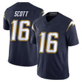 LA.Chargers #16 J.K. Scott Player Navy Vapor F.U.S.E. Limited Home Game Qdoa Stitched Jerseys