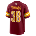 Qdoa W.Commanders #38 Chase Edmonds Burgundy Team Game Jersey