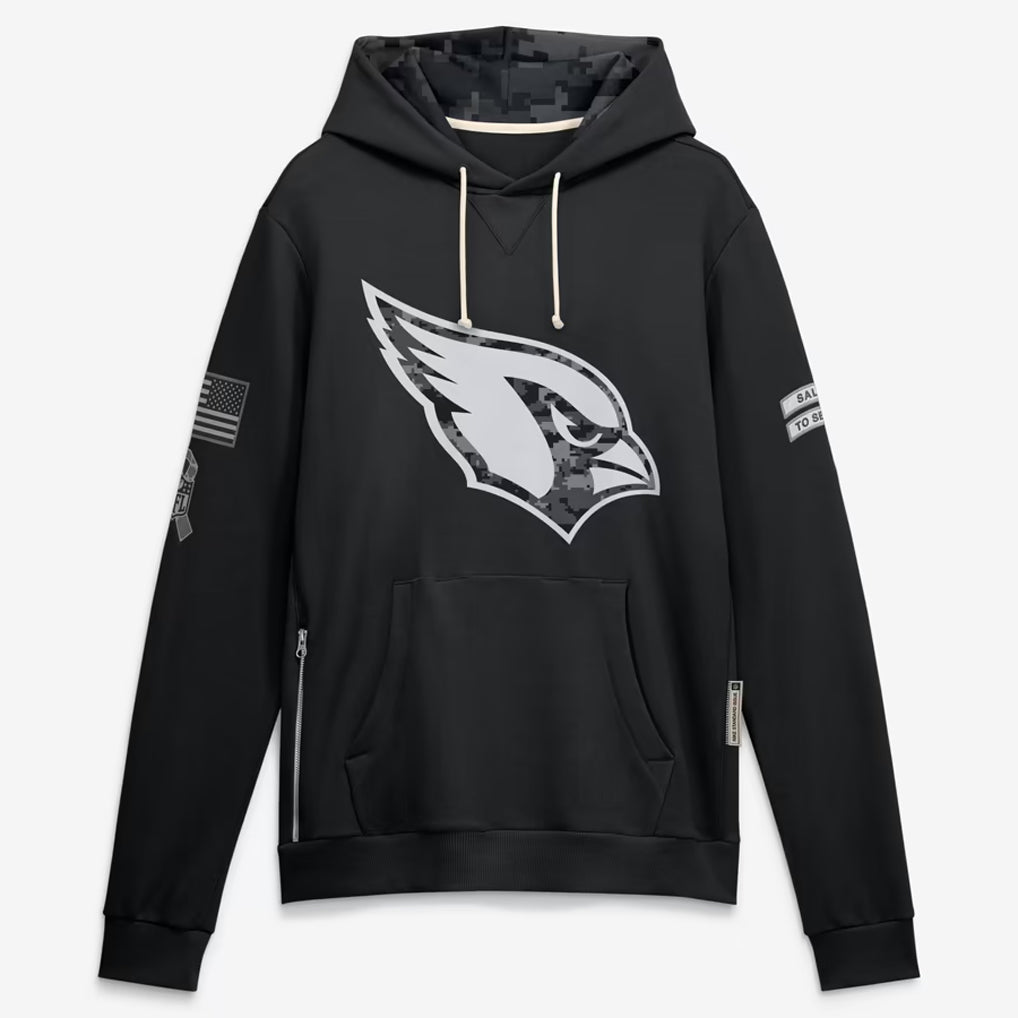 A.Cardinals 2026 Black Logo Pullover Hoodies Limited Game Qdoa Stitched Jerseys