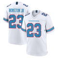 T.Titans #23 Kevin Winston Jr. Player White 2026 Game Home Qdoa Stitched Jerseys