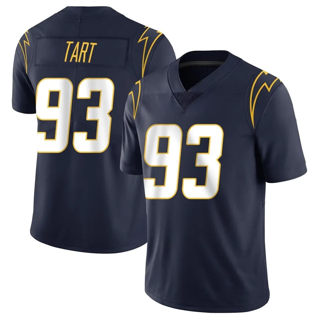 LA.Chargers #93 Teair Tart Player Navy Limited Vapor Untouchable Home Game Qdoa Stitched Jerseys