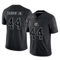 C.Browns #44 Harold Fannin Jr. Player Black Reflective Home Game Qdoa Stitched Jerseys