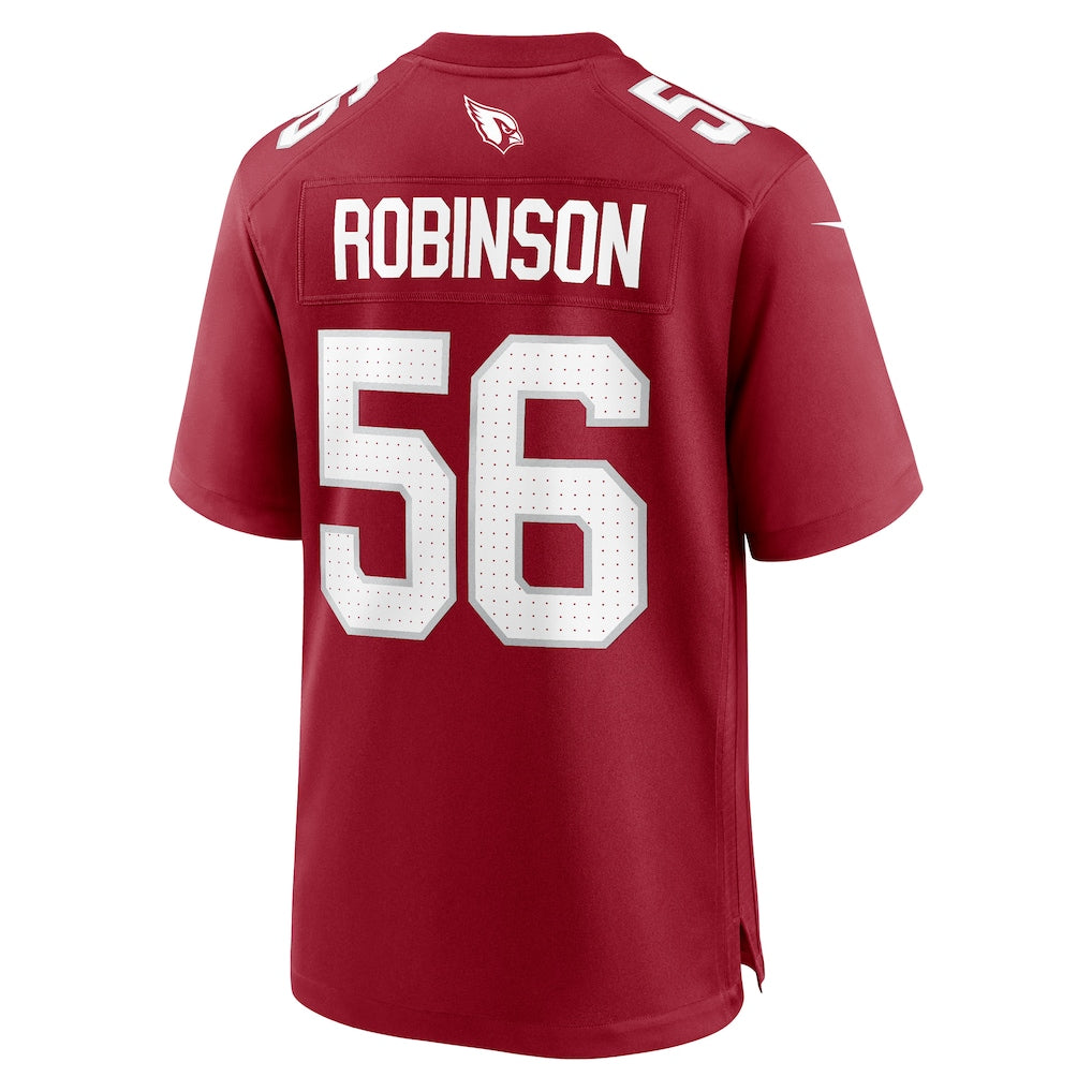 Qdoa A.Cardinals #56 Darius Robinson Cardinal Team Game Jersey
