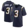 LA.Chargers #3 Derwin James Jr. Player Navy Alternate Home Game Qdoa Stitched Jerseys