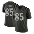 NY.Jets #85 Mason Taylor Player Green Limited 2025 Rivalries Collection Home Game Qdoa Stitched Jerseys