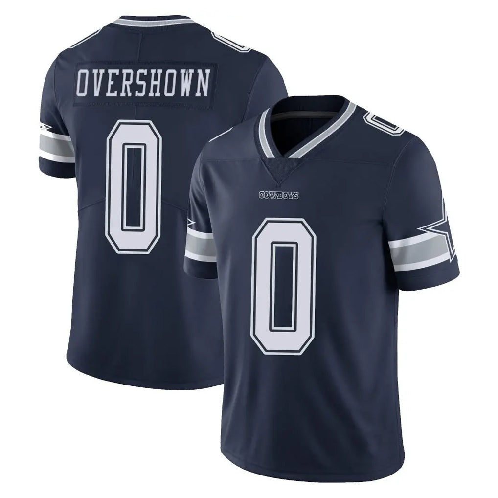 D.Cowboys #0 DeMarvion Overshown Player Navy Vapor Untouchable Limited Home Game Qdoa Stitched Jerseys