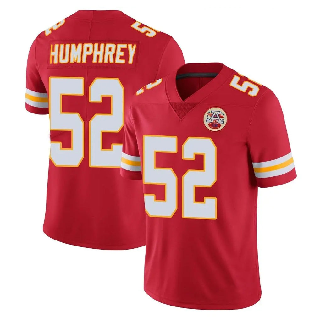KC.Chiefs #52 Creed Humphrey Player Red Limited Vapor Untouchable Home Game Qdoa Stitched Jerseys