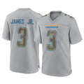LA.Chargers #3 Derwin James Jr. Player Gray Atmosphere Fashion Home Game Qdoa Stitched Jerseys
